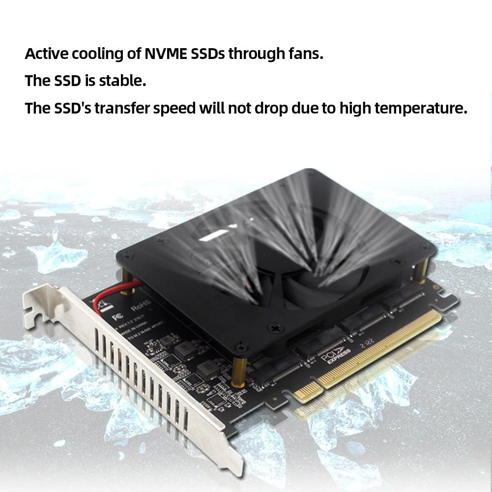 濭 ִ 4 ũ PCIe 4.0 X16 ġ, 4 Ʈ M.2  ī, 4 M.2 NVMe SSD PCIe X16 , 4X32Gbps